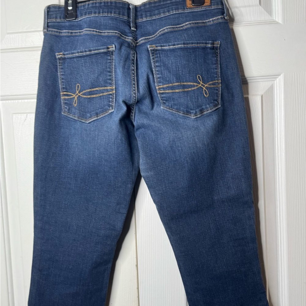 Denizen from Levi's Women's Modern Crop Jeans - Dark Blue - Picture 10 of 16
